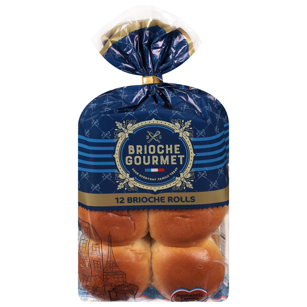 Brioche Gourmet Brioche Rolls hero