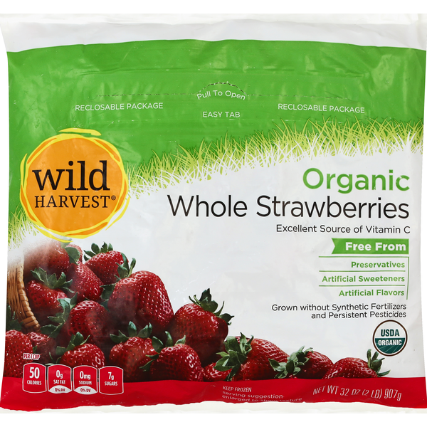 Frozen Produce Wild Harvest Organic Whole Strawberries (Frozen) hero