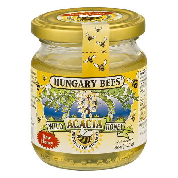 Honeys, Syrups & Nectars HUNGARY BEES Wild Acacia Honey hero