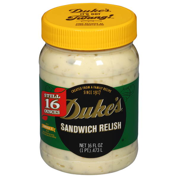 Pickled Goods & Olives Duke's Sandwich Relish hero