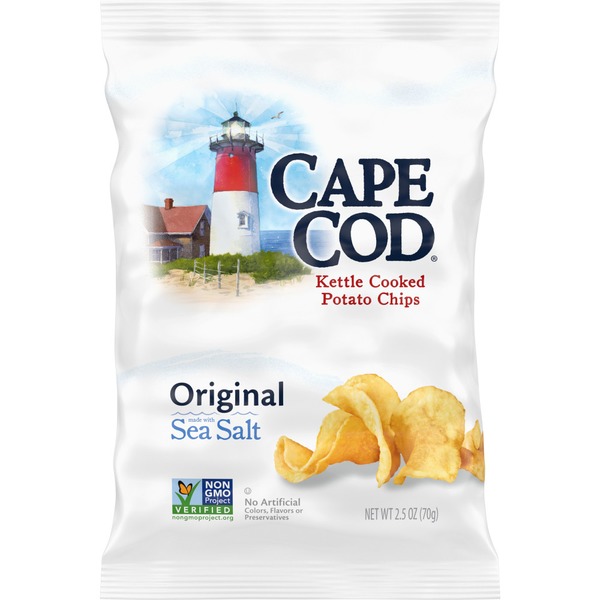 Chips & Pretzels Cape Cod Original Kettle Cooked Potato Chips hero