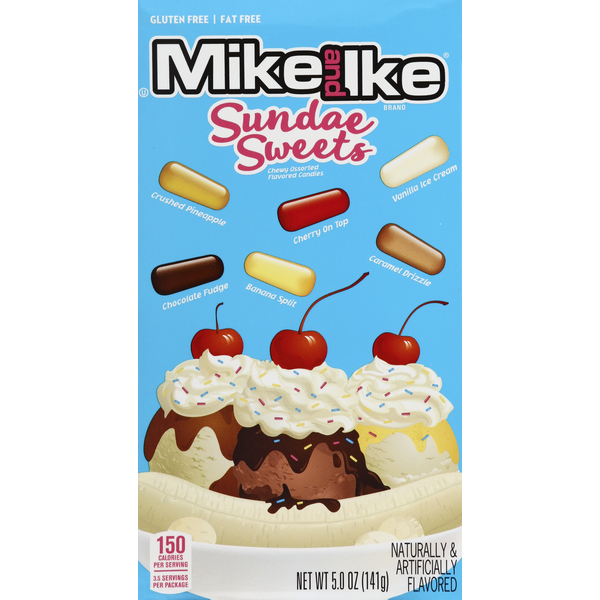 Candy & Chocolate MIKE AND IKE Candies, Sundae Sweets hero