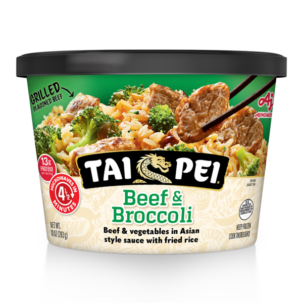 Frozen Meals Ajinomoto Tai Pei Beef & Broccoli with Fried Rice, Frozen hero