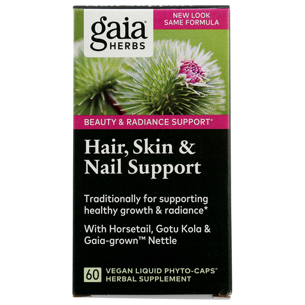 Facial Care Gaia Herbs Hair, Skin & Nail Support hero