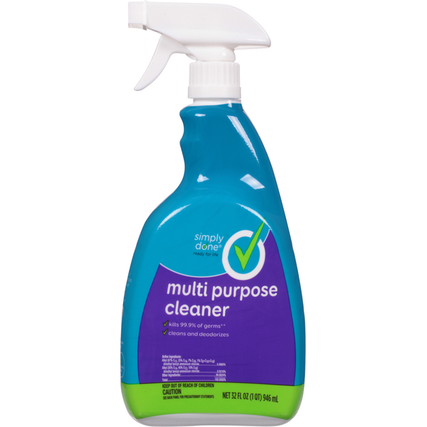 Cleaning Products Simply Done Multi Purpose Cleaner hero