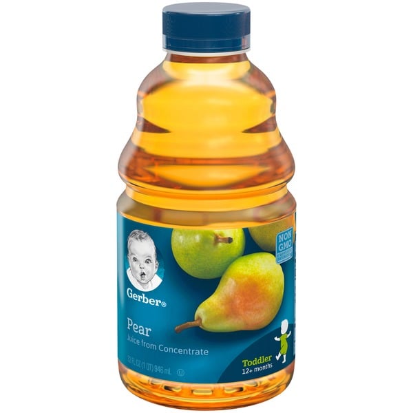 Baby Food & Formula Gerber Pear Fruit Juice Pear Bottle hero