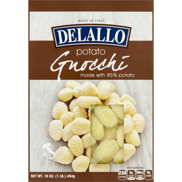 Dry Pasta DeLallo Potato Gnocchi hero