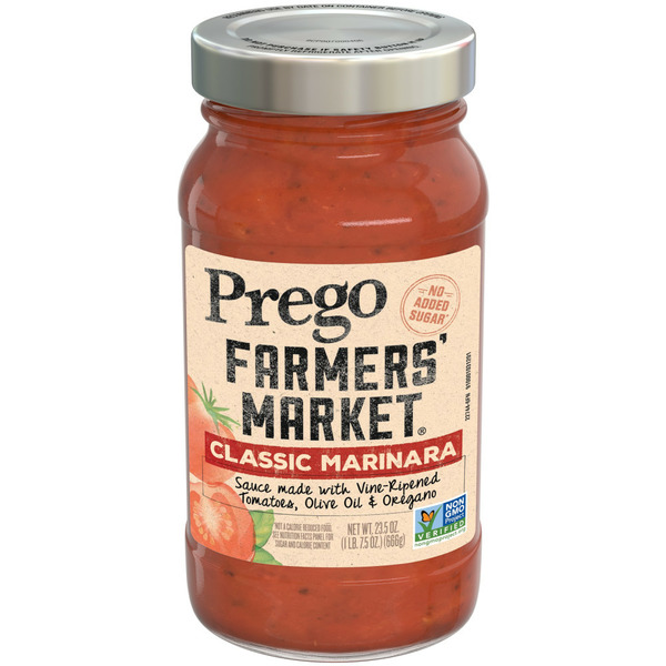 Pasta Sauce Prego Classic Marinara Sauce hero