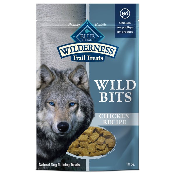 Dog Food & Care Blue Buffalo Wilderness Wild Bits High Protein Grain Free Soft Training Dog Treats, Chicken hero