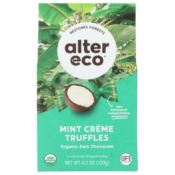 Candy & Chocolate Alter Eco Organic Dark Chocolate Truffles hero