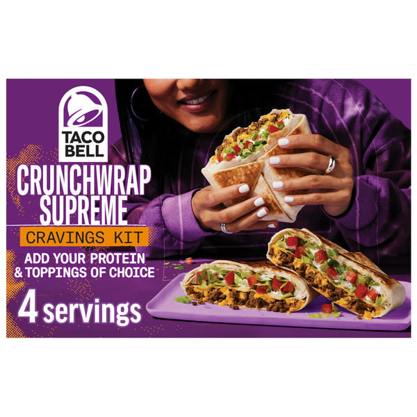 Taco Bell Crunchwrap Supreme Meal Kit hero