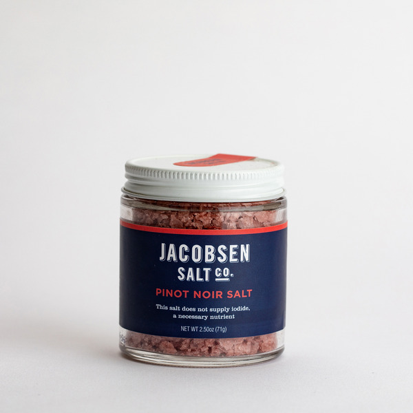 Spices & Seasonings Jacobsen Salt Co. Infused Pinot Noir Salt hero