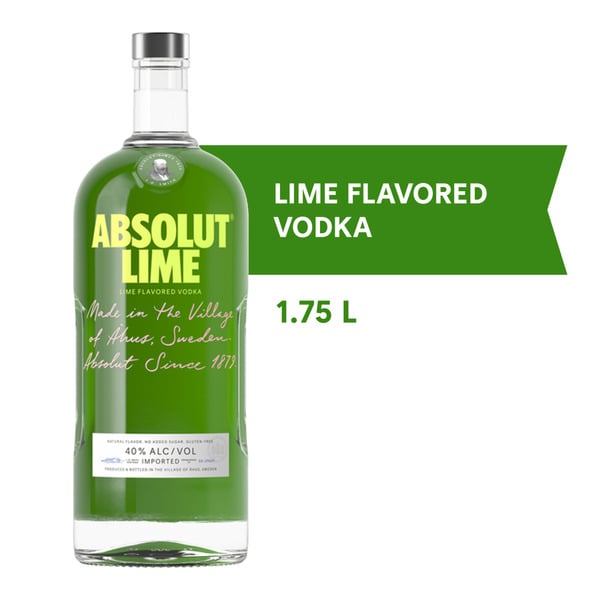 Vodka Absolut Lime Flavored Vodka hero