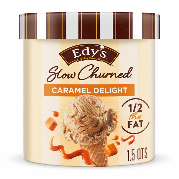 Ice Cream & Ice EDY'S Ice Cream, Caramel Delight, Light hero