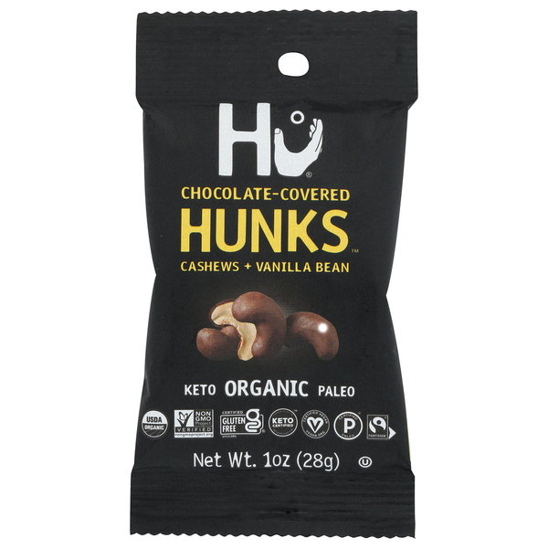 Candy & Chocolate Hu Dark Chocolate Covered Nks hero