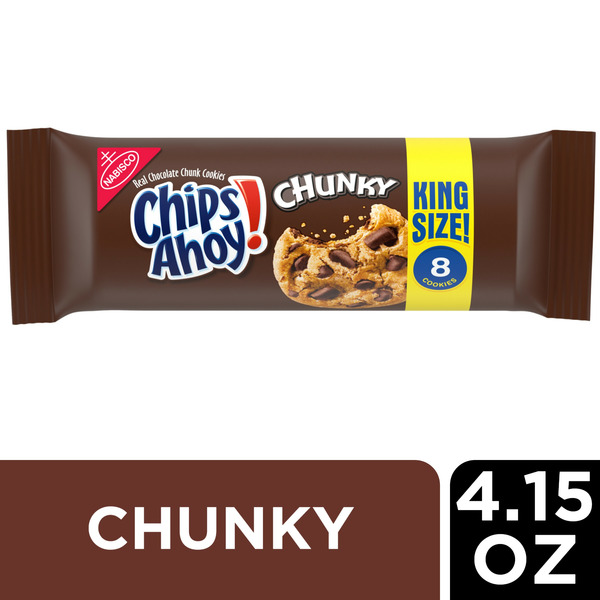 Cookies & Cakes Chips Ahoy! Chunky Chocolate Chunk Cookies, King Size hero