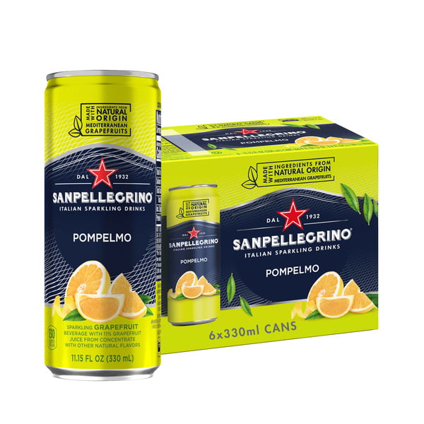 Water, Seltzer & Sparkling Water San Pellegrino Sparkling Drinks, Italian, Pompelmo hero