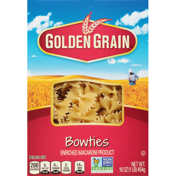 Dry Pasta Golden Grain Bowties hero