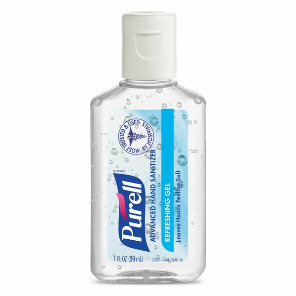 Hand Care PURELL Advanced Hand Sanitizer Refreshing Gel Flip Cap Travel Size hero