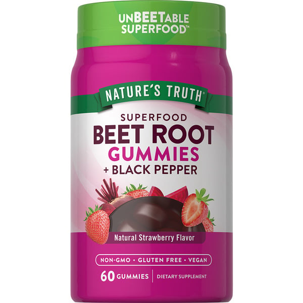 Energy & Granola Bars Nature's Truth Beet Root Gummies hero