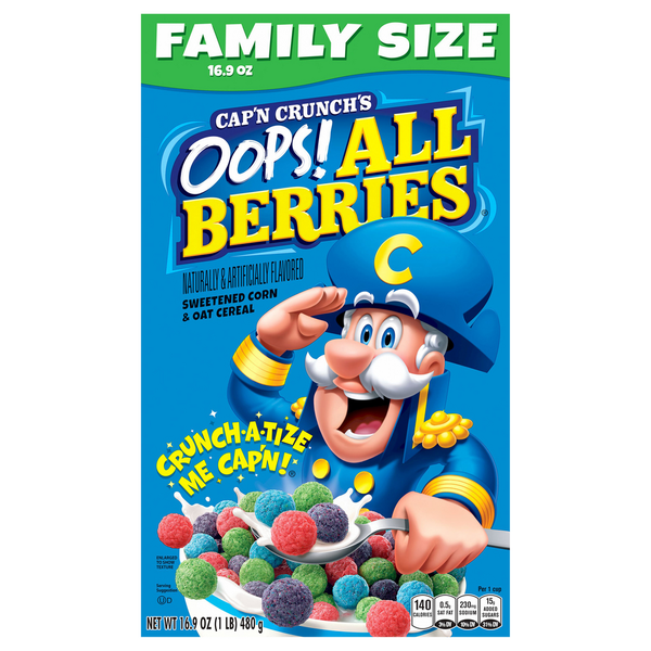 Cap'N Crunch Fruit Cereal hero