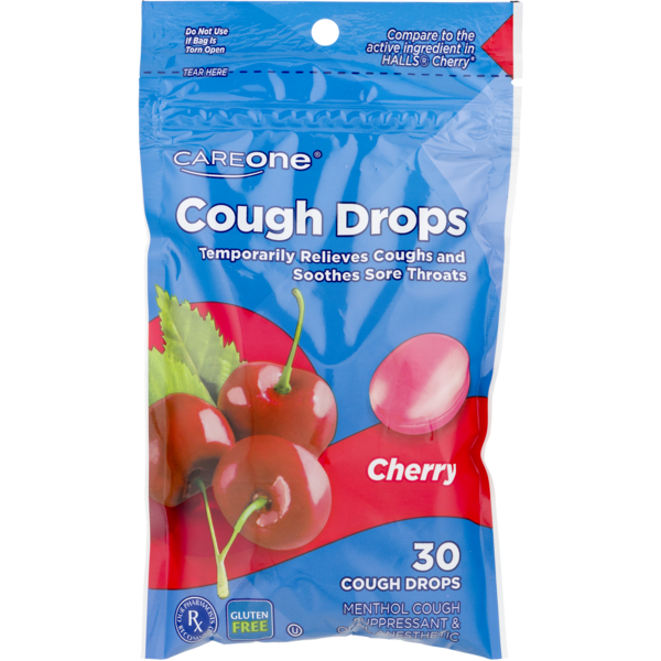 Cold, Flu & Allergy CareOne Cherry Cough Drops hero