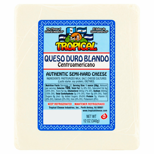 Tropical Authentic Semi-hard Cheese hero