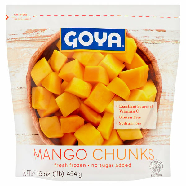 Fruit & Vegetable Snacks Goya Mango Chunks hero