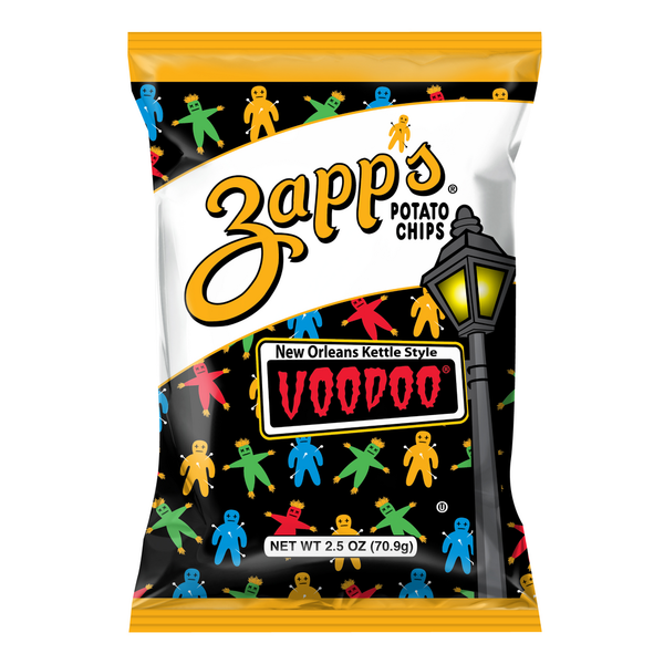 Chips & Pretzels Zapp's Voodoo New Orleans Kettle Style Potato Chips hero