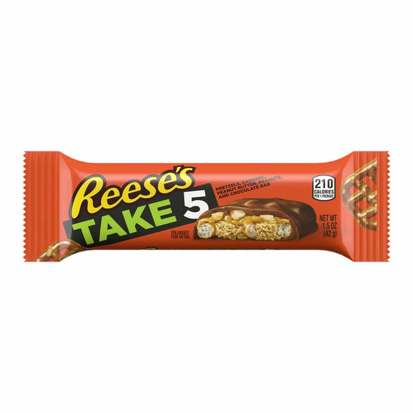 Candy & Chocolate Reese's Pretzel, Peanut and Chocolate Candy hero