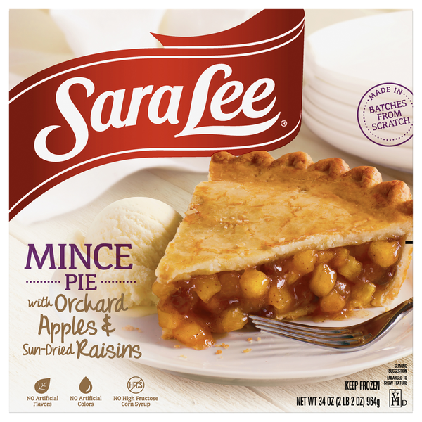 Frozen Meals Sara Lee Pie, Mince hero