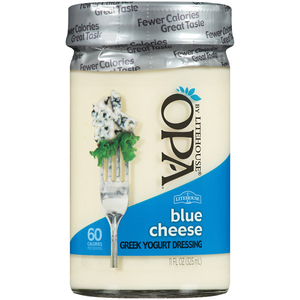 Salad Dressing & Toppings Litehouse Blue Cheese Greek Yogurt Dressing hero