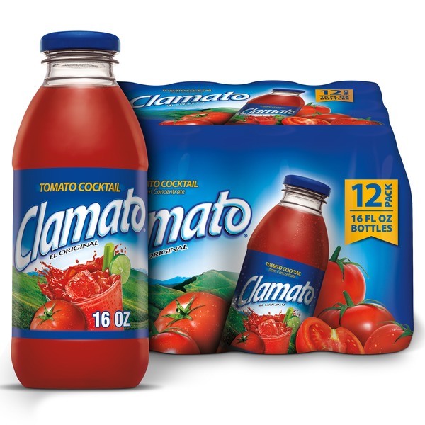 Juice & Nectars Clamato Original Tomato Cocktail hero