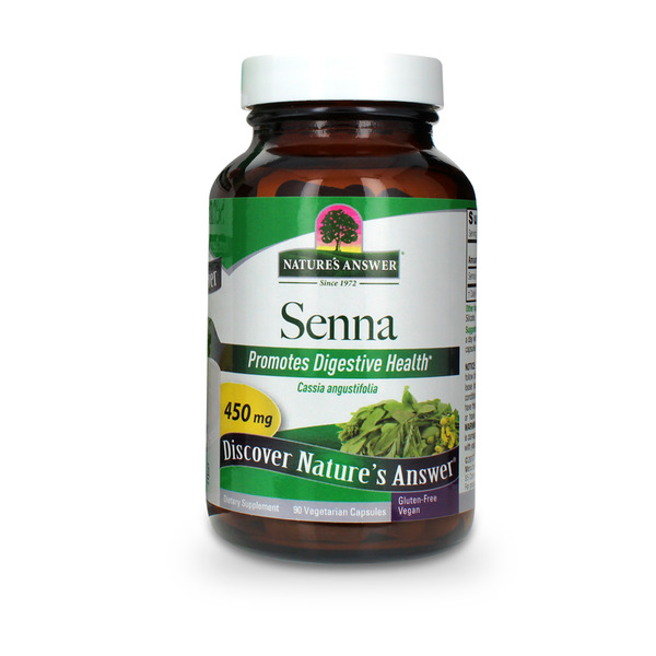 Vitamins & Supplements Nature's Answer Senna Leaf Capsules hero