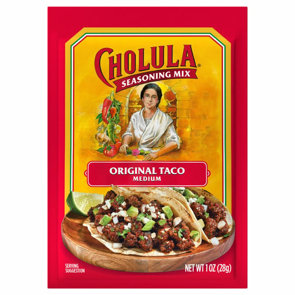 Latino Foods Cholula® Original Taco - Medium Recipe Mix hero