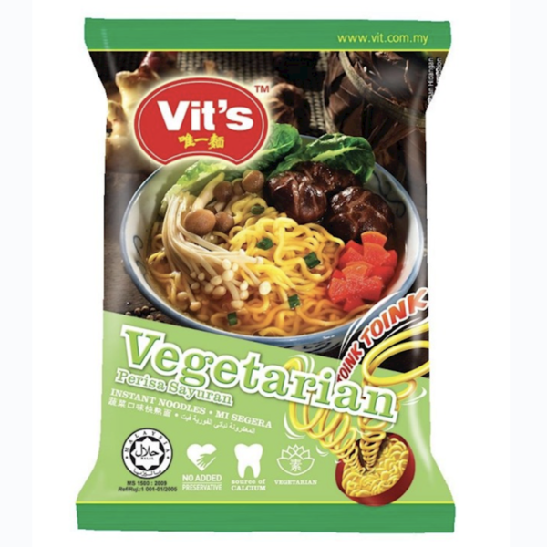 Vit's Vegetarian Mushroom Instant Noodles hero