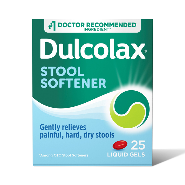 Digestion Dulcolax Stool Softener Laxative Liquid Gel Capsules hero