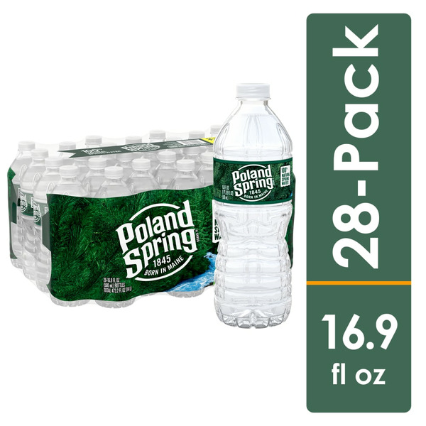 Water, Seltzer & Sparkling Water Poland spring Natural Spring Water hero