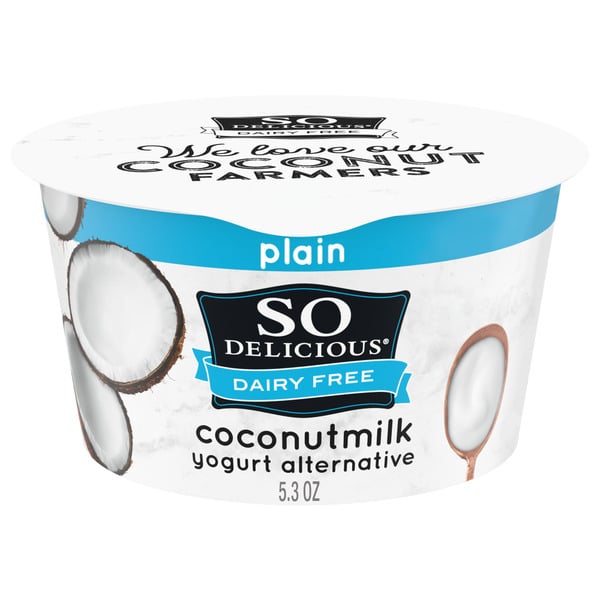 Yogurt So Delicious Dairy Free Coconut Milk Plain Yogurt Alternative hero