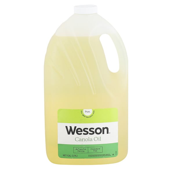 Salad Dressing, Oils & Vinegars Wesson Canola Oil hero