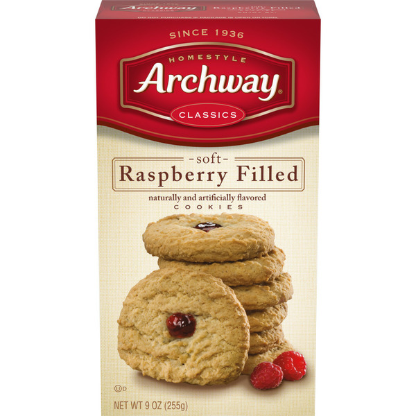 Cookies & Cakes Archway Raspberry Filled Cookies hero