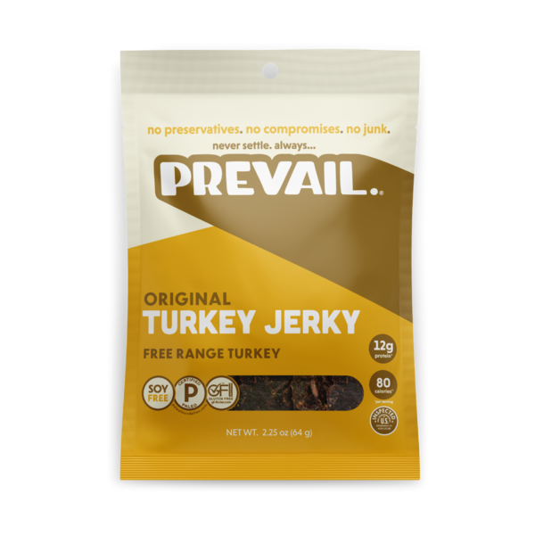 Prevail Jerky Original Turkey Jerky hero