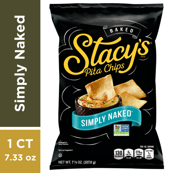 Chips & Pretzels Stacy's Simply Naked Pita Chips hero