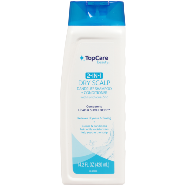 Hair Care TopCare 2-In-1 Dry Scalp Dandruff Shampoo + Conditioner With Pyrithione Zinc hero