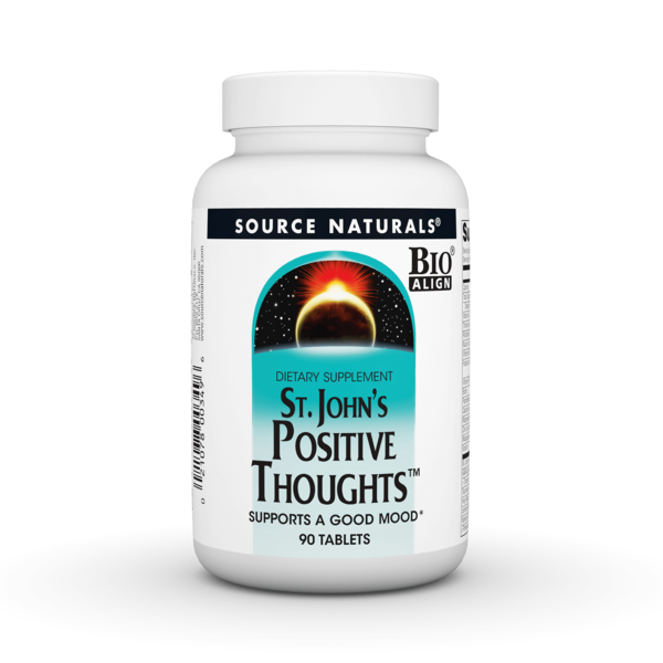 Sleep & Mood Support Source Naturals St. John's Positive Thoughts Tablet hero