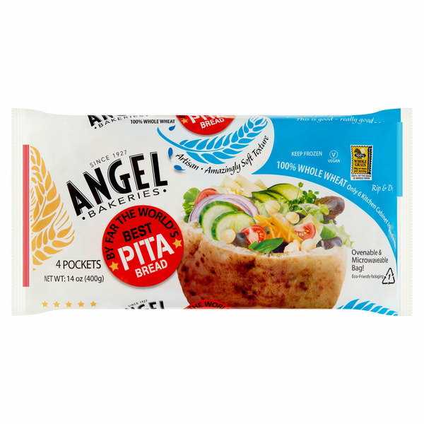 Angel Bakeries Pita Bread 4 Count hero