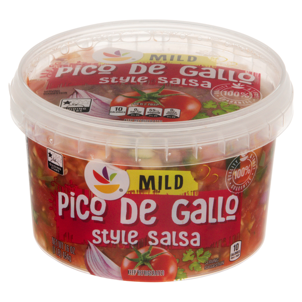 Fresh Dips & Tapenades Store Brand Salsa, Pico de Gallo Style, Mild hero