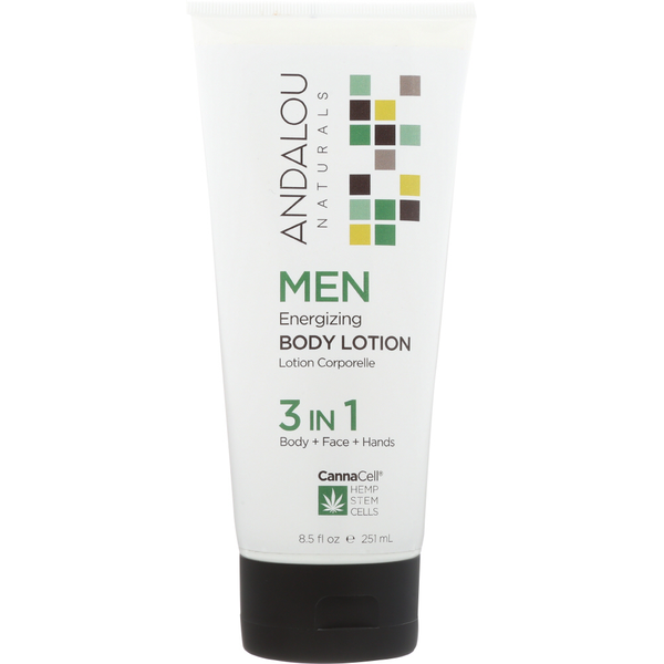 Body Lotions & Soap Andalou Naturals Mens Energizing Body Lotion hero