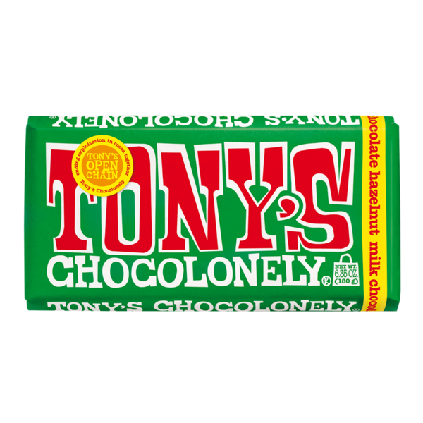 Candy & Chocolate Tony's Chocolonely Milk Hazelnut hero