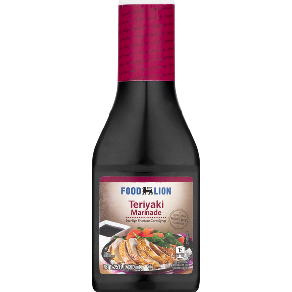 Marinades & Meat Preparation Food Lion Marinade, Teriyaki hero